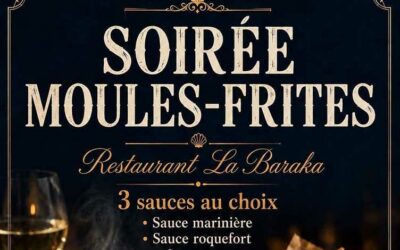 Moules frites tous les vendredis soir