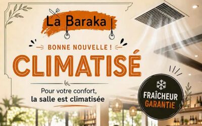 Salle climatisée, la bonne nouvelle pour l’été